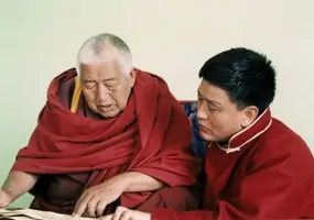 Yongdzin és Tenzin Rinpocse